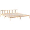 vidaXL Bedframe extra lang zonder matras massief grenenhout 200x210 cm