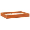 vidaXL Hondenbed Wasbruin 72 x 54 x 9 cm Massief Vurenhout