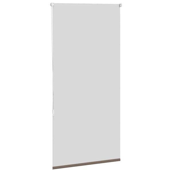 vidaXL Rolgordijn verduisterend koffie 80x150 cm stofbreedte 75,7 cm