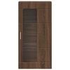 vidaXL Houten Kast Bruin Eiken 50 x 29 x 100 cm Bewerkt hout