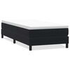 vidaXL Boxspring zonder matras fluweel zwart 80x220 cm