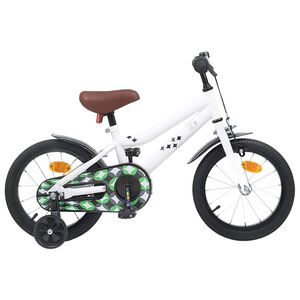 vidaXL Kinderfiets 12 Inch voor 2-4 jaar oud Wit