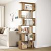 vidaXL Kamerscherm / boekenkast 6-laags 70x24x193 cm hout artisanaal