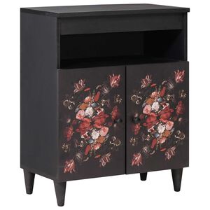 vidaXL Opslagkasten Multikleur 60 x 33,5 x 75 cm Massief Mango Hout