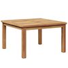 vidaXL Salontafel Bruin 60 x 60 x 36 cm Massief Teakhout