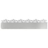 vidaXL Gazonranden 20 st 103 x 0,05 x 22 cm Gegalvaniseerd staal