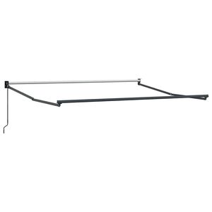 vidaXL Handmatige Luifel Frame 3 x 2,5 m Antraciet