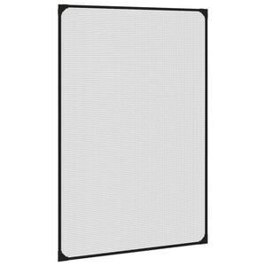 vidaXL Insectenhor voor ramen magnetisch 80x120 cm antracietkleurig