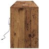 vidaXL TV Eenheden 2 pcs Oud Hout 180 x 34 x 50 cm Bewerkt hout