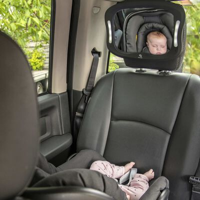 Afkorting Franje Onaangeroerd A3 Baby & Kids Babyautospiegel met LED 28,5x21,4x8 cm zwart online kopen |  vidaXL.be