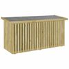 vidaXL Tuinopslagdoos Ge&iuml;mpregneerd grenenhout 119 x 44 x 58,5 cm
