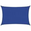 vidaXL Zonnezeil 160 g/m&sup2; 2x3 m HDPE blauw