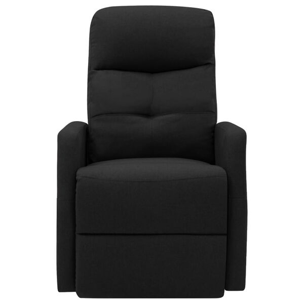 vidaXL Sta-op-massagestoel stof zwart