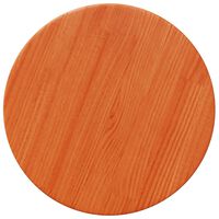 vidaXL Tafelblad rond Ø30x2,5 cm massief grenenhout wasbruin