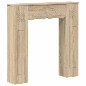vidaXL Haardomlijsting Sonoma 102 x 20 x 102 cm Bewerkt hout