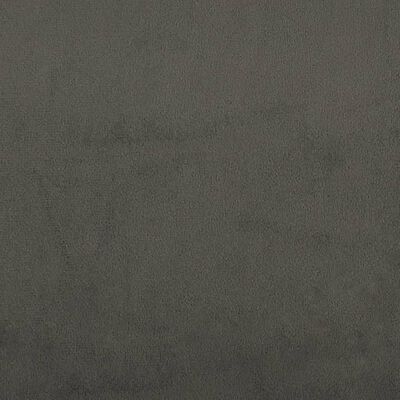 vidaXL 2-delige Loungeset met sierkussens kussens fluweel donkergrijs