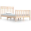 vidaXL Bedframe massief hout 120x190 cm