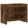 vidaXL TV-kast 60 x 33 x 47 cm Gerookt eiken Bewerkt hout