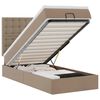 vidaXL Ottoman bed met matras en LED's 100x200cm kunstleer