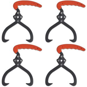 Boomtangen 4 st met PVC handvat