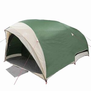 vidaXL Tunnel tent 6-persoons Waterdicht Groen taft