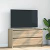 vidaXL Tv-meubel 100x35x54 cm bewerkt hout sonoma eikenkleurig