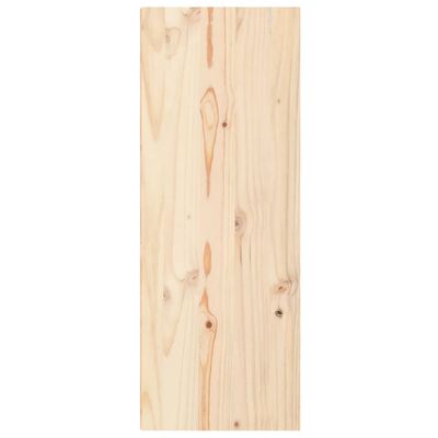 vidaXL Wandkasten 2 st 30x30x80 cm massief grenenhout