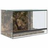 vidaXL Terrarium met opslag Doorzichtig 50 x 30 x 30 cm Glas
