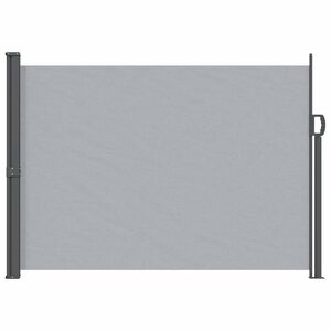 vidaXL Uittrekbaar Zijscherm 140 x 300 cm 100% polyester ijzer staal
