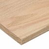 vidaXL Traptreden 2 st 110x25x2 cm onbehandeld massief eikenhout