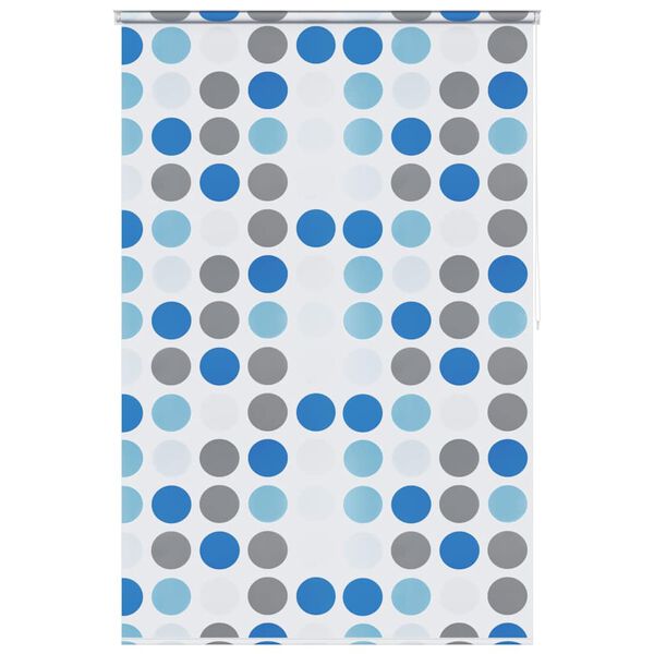 vidaXL Rolgordijn voor douche cirkel 160x240 cm