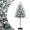 vidaXL Kunstmatige Inklapbare Kerstboom 120 cm PVC en Metaal