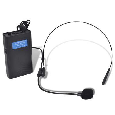 vidaXL 2 koptelefoons VHF met ontvanger