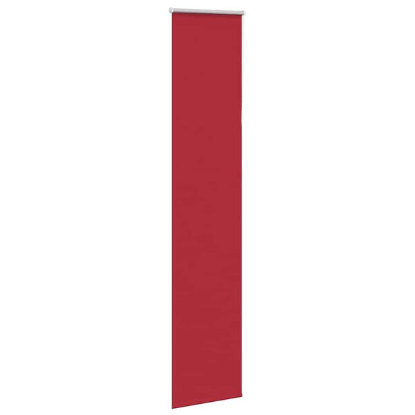 vidaXL Rolgordijn verduisterend rood 40x210 cm stofbreedte 35,7 cm