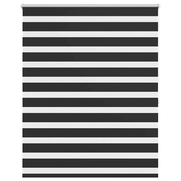 vidaXL Duo rolgordijn 140 x 175 cm zwart