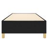vidaXL Boxspring bed 100x200 cm stof zwart