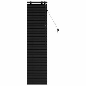 vidaXL Venetiaanse jaloezie Zwart 50 x 160 cm 35 mm