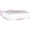 vidaXL Boxspring bed 180x200 cm fluweel zwart