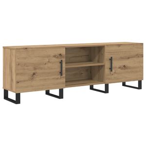 vidaXL TV-kast 150 x 30 x 50 cm Artisan Eiken Bewerkt hout