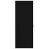 vidaXL Badkamerkast 30x30x80 cm bewerkt hout zwart