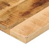 vidaXL Tafelblad rechthoekig 160x40x3,8 cm massief ruw mangohout