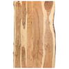 vidaXL Tafelblad 100x(50-60)x3,8 cm massief acaciahout