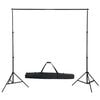 vidaXL Fotostudioset met verlichtingsset en achtergrond