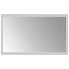 vidaXL LED Badkamer Spiegel Transparant 50 x 30 cm gehard glas