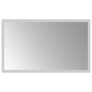 vidaXL LED Badkamer Spiegel Transparant 50 x 30 cm gehard glas