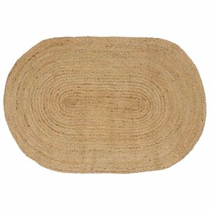 vidaXL Vloerkleden Naturel 152 x 245 cm Jute