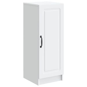 vidaXL Dressoir Wit 33 x 34,5 x 87 cm Bewerkt hout