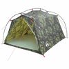 vidaXL Tunneltent 2-persoons Camouflage 185T Polyester met PU Coating