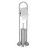 Excellent Houseware Toiletrolhouder met toiletborstel staand 80 cm