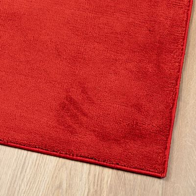 vidaXL Vloerkleed OVIEDO laagpolig 300x400 cm rood